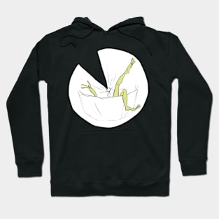 pocket frog Hoodie